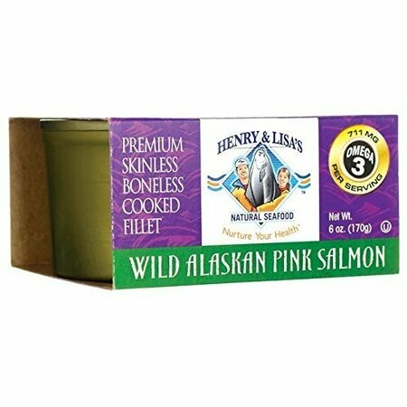 HENRY & LISA NATURAL SEAFOOD SALMON, PNK, WLD ALSNK, CAN 00206399